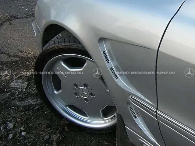 Решетка радиатора Mercedes-Benz W210 c 1995 гг. - демонтаж